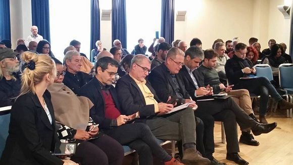 CtroMultimedial's tweet photo. Grupo de solidaridad en Italia elige nueva presidenta y reafirma su compromiso con Cuba https://t.co/EViKWFBiWp https://t.co/y5RyrEbEQe