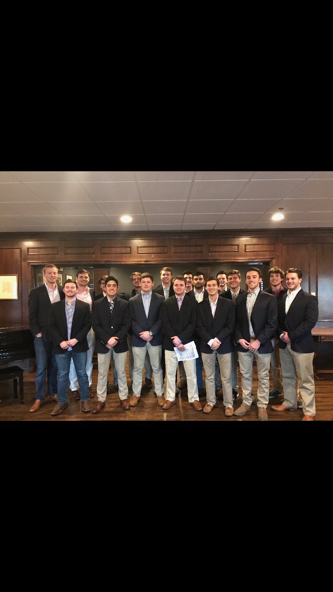 Congrats to our brothers who received scholarship checks from Kansas Alpha Endowment!