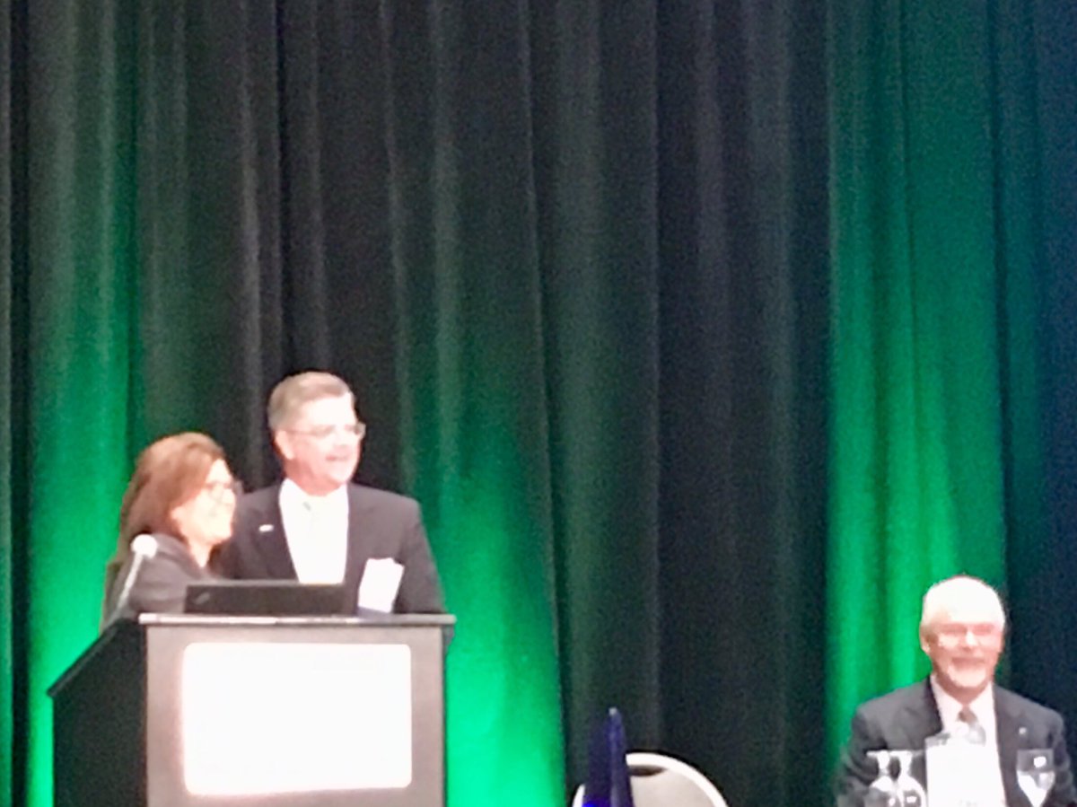 HistoryGrrl's tweet photo. Honoring Ron Deverman and Bruce Hasbrouck as NAEP fellows. #NAEPTacoma @HRAssoc https://t.co/yoX82HABH3