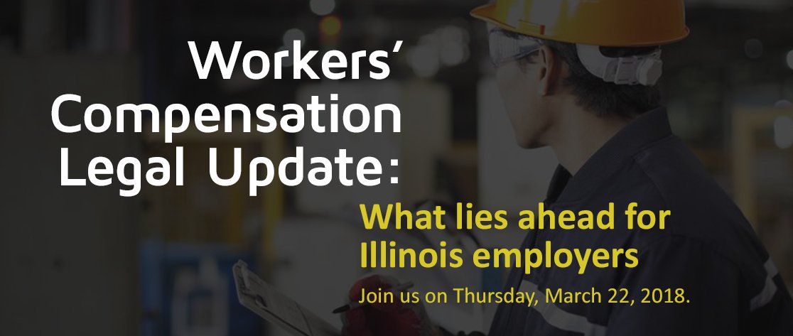 AlperServices's tweet photo. Are IL employers in a better place 7 years after reforms to the Workers' Comp Act were put in place? Register to find out next Thursday. https://t.co/AGzaualjN3 https://t.co/uazb8FHpi7
