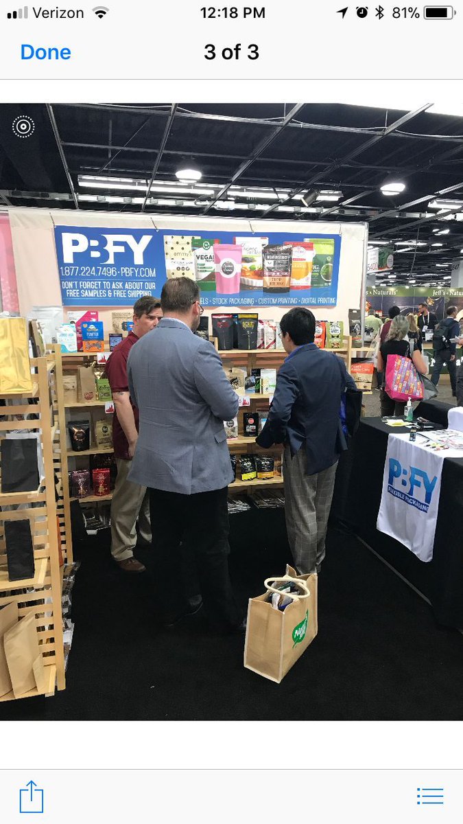 pbfy's tweet photo. Much love to all those who came out for #NaturalProductsExpo
๐
๐ผ๐ฑ๐ฅจ. What was your favorite new product?
#pbfy #flexiblepackaging #packaging #packagingdesign #naturalproducts #tradeshowlife https://t.co/r4PZ7bKT9i