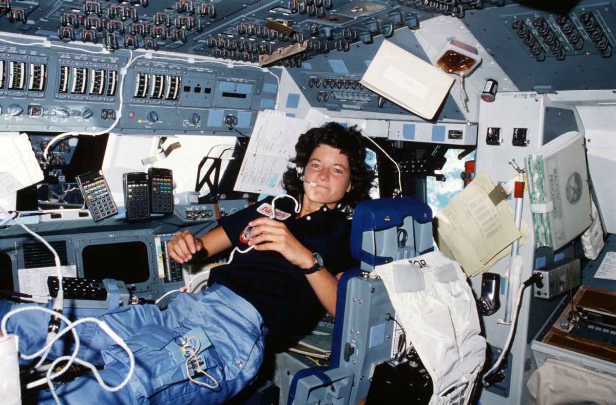 "Young girls need to see role models in whatever careers they may choose. You can't be what you can't see." Dr. Sally Ride, the first American woman in space. #WomensHistoryMonth #FLedu