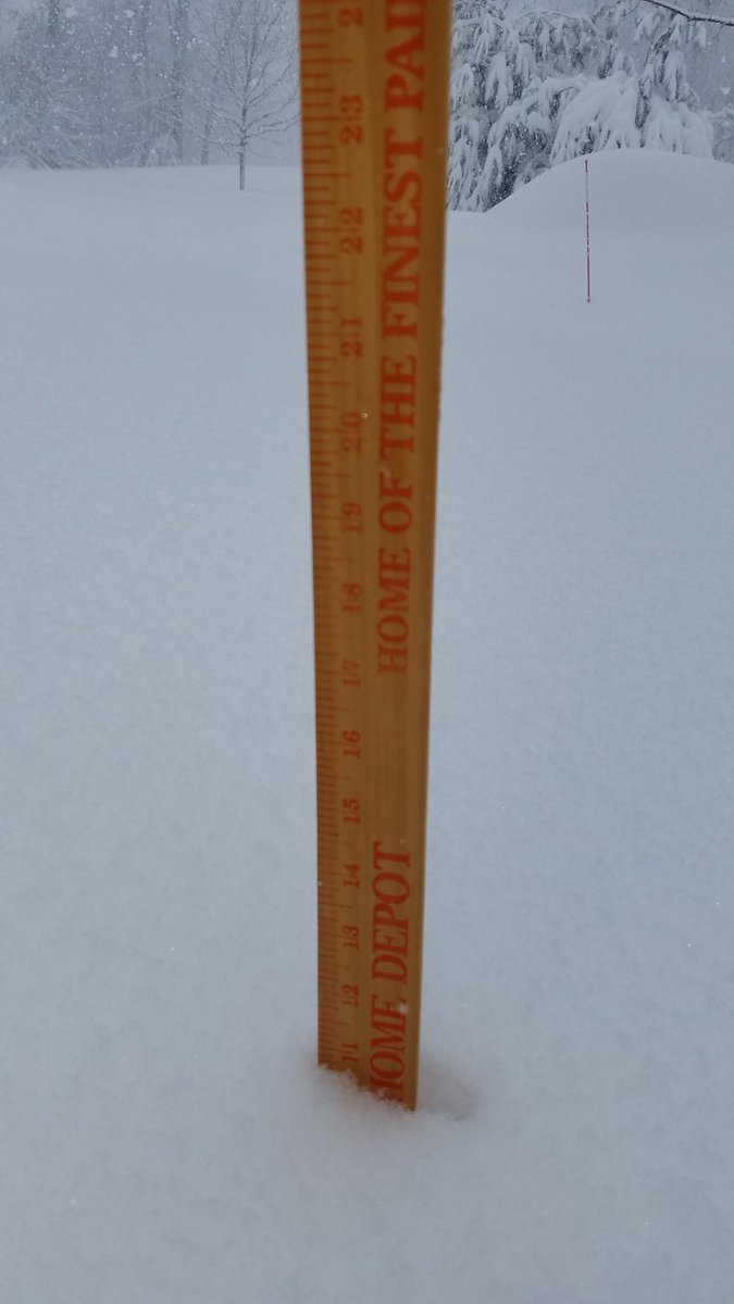 thejuddz's tweet photo. As of 3pm, 11 inches in Derry NH https://t.co/8T9wE1abPB