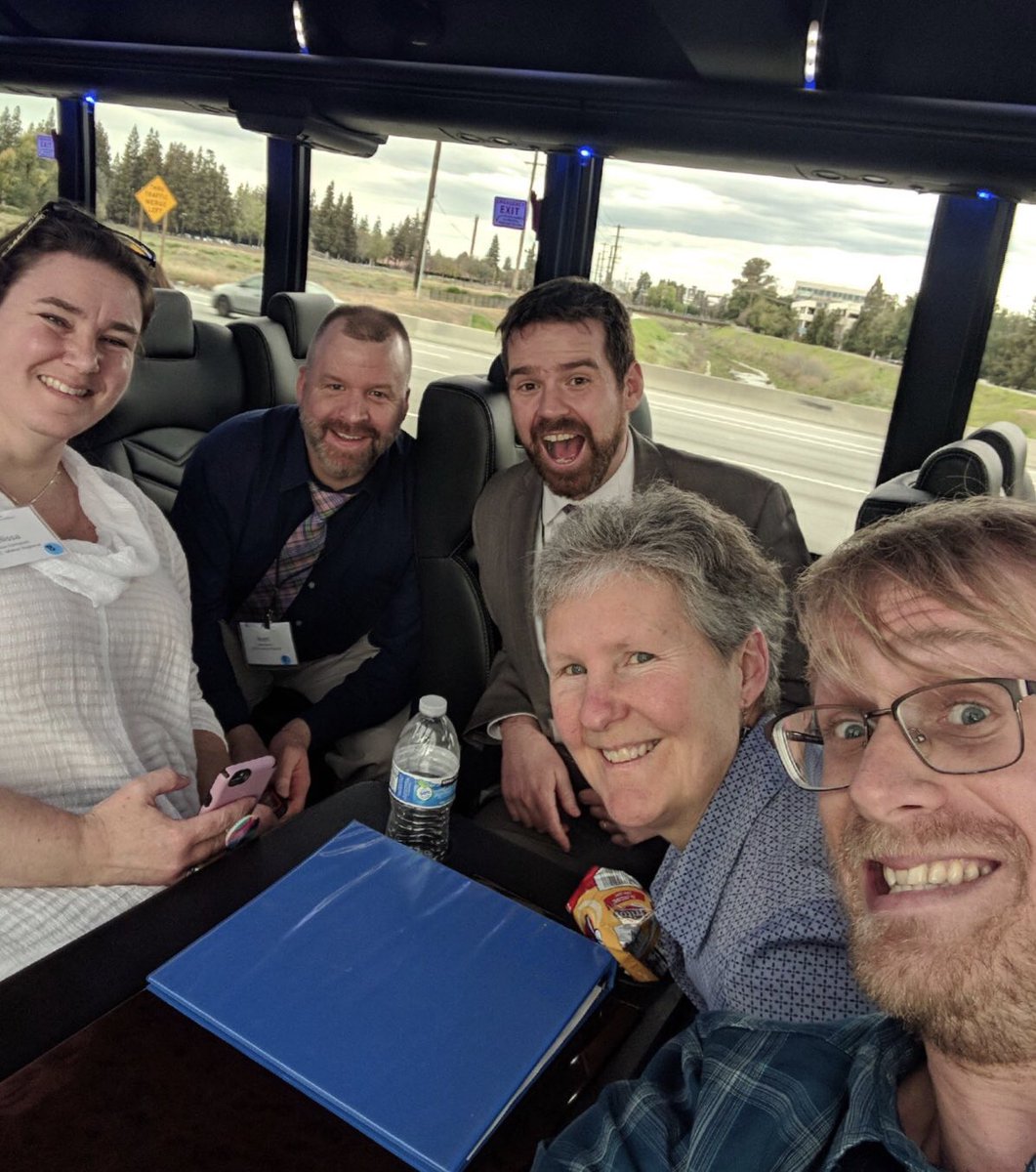 suptthomas's tweet photo. These Mahar innovation leaders are participating in a field trip courtesy of the Barr Foundation to visit Next-Gen schools in the SanFrancisco Bay Area! Wow! ✨ #RCMtalk #LearnLaunch #MassEducation #MASchoolsK12 https://t.co/OiMQgf6BRj