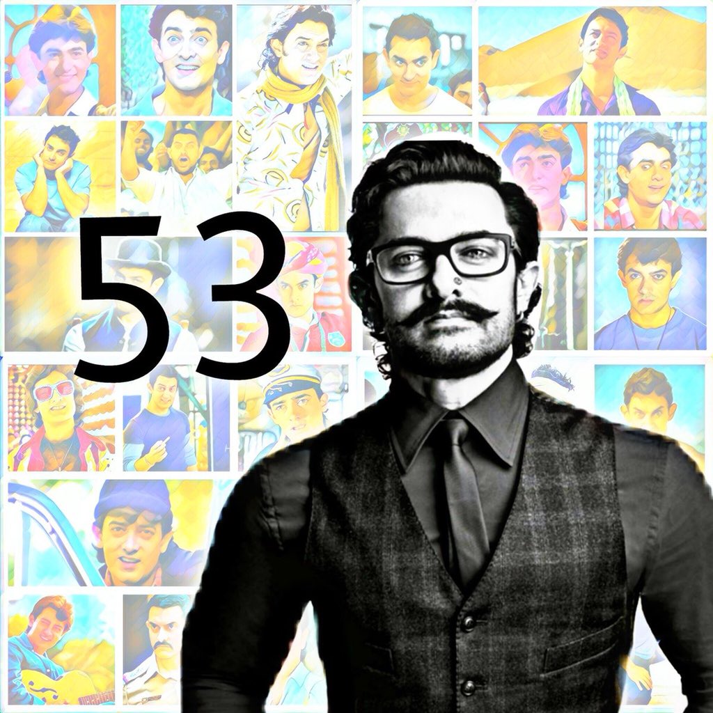 My teacher, my inspiration, my perfection Aamir bhai. Mujhe tumse pyaar karti hoon. Happy birthday   