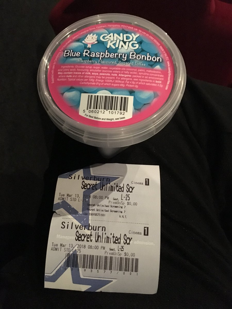 gazzabear123's tweet photo. Excited for the secret screening @cineworld and to get free sweets #bestcinema #whatcouldthemoviebe #secretscreening7 @shopsilverburn https://t.co/Hk8YxKOaCu