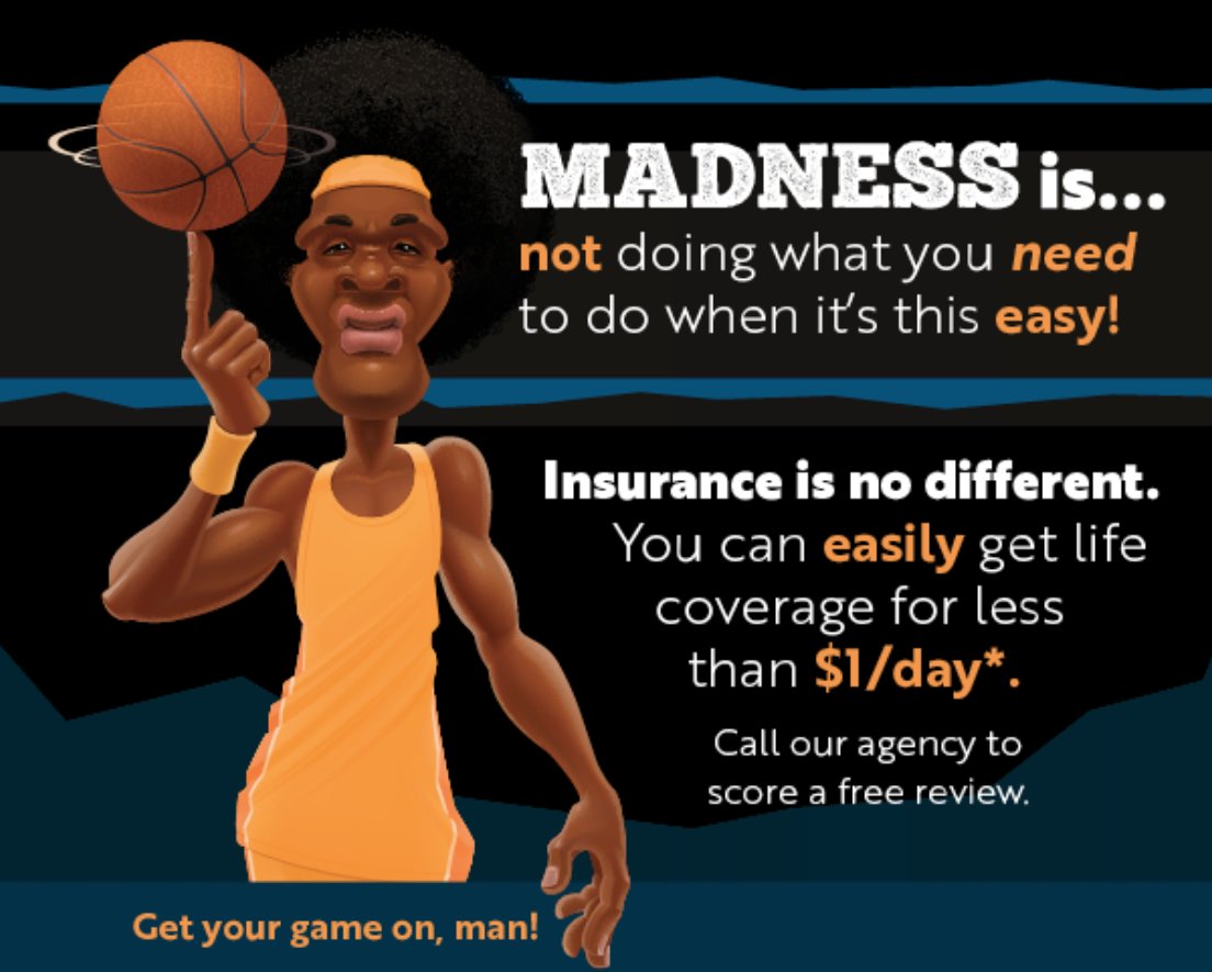 GocellaInsure's tweet image. Leave the #MarchMadness to the players!