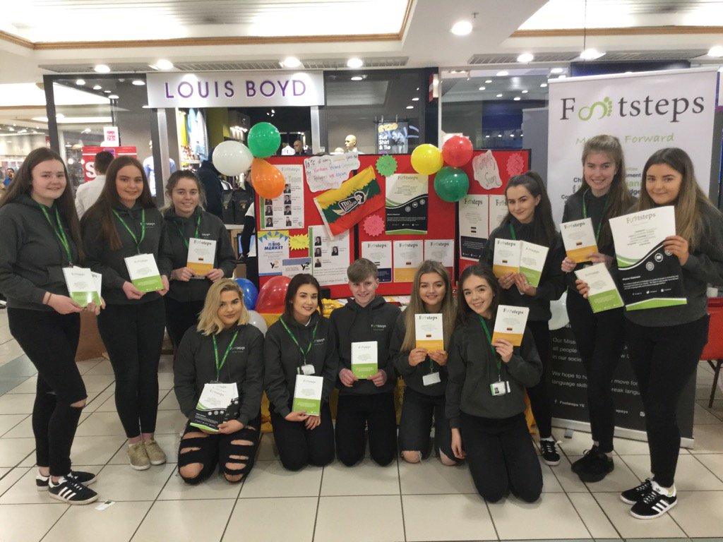 StCatherinesBus's tweet photo. Well done to the directors of ‘Footsteps Ltd’ for pitching their Business Plan today to @YE_NI @Footstepsye https://t.co/F9vI7xYyRW