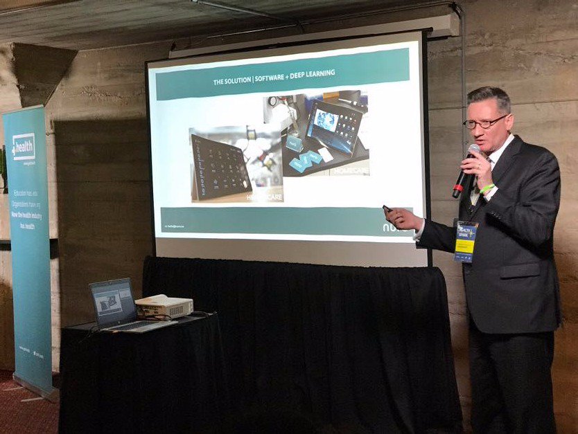 HealthSpark2018's tweet image. Congratulations to Francois Gand Founder and CEO of @nuro_corp who won the first prize!! #HealthSpark2018 @sxsw #barracudabowl