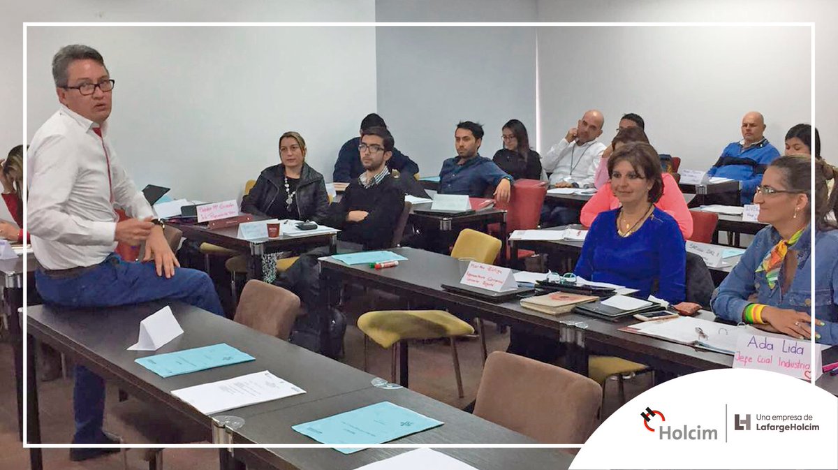 HOLCIMColombia1's tweet photo. Impulsamos el crecimiento de nuestra gente, a través de programas enfocados en la comunicación y el desarrollo. https://t.co/Q6l5hrv2R4