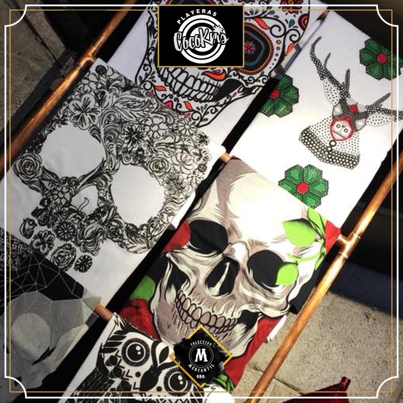 ColectivoQro's tweet photo. No sólo tienen playeras que cambian de color, también tienen estampados y camisas 100% originales. Ven a Av. Luis Pasteur Sur No.8 y arma tu colección de @CocoKrisMX #ConsumeLocal #DiseñoMexicano #MásQueUnBazar #FelizJueves https://t.co/jMtO7g9brp