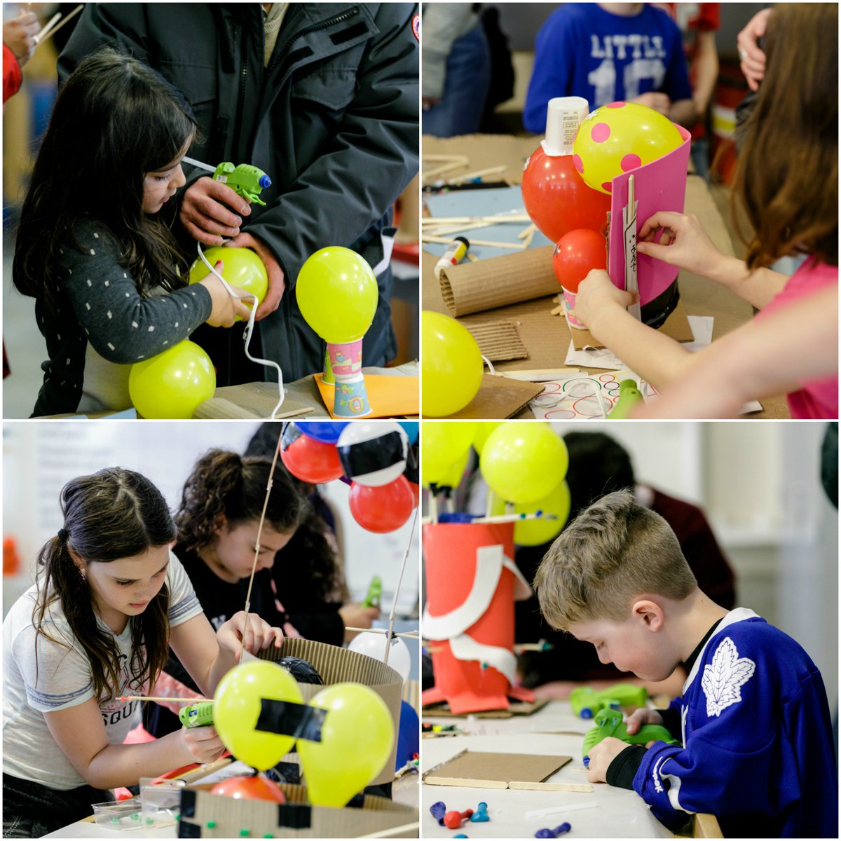 OntScienceCtr's tweet photo. Makers gonna make this March Break! https://t.co/LZIyXleywR #popbots #marchbreak #ontariosciencecentre #makersgonnamake @STEAM_Labs https://t.co/1TW3XyXs7U