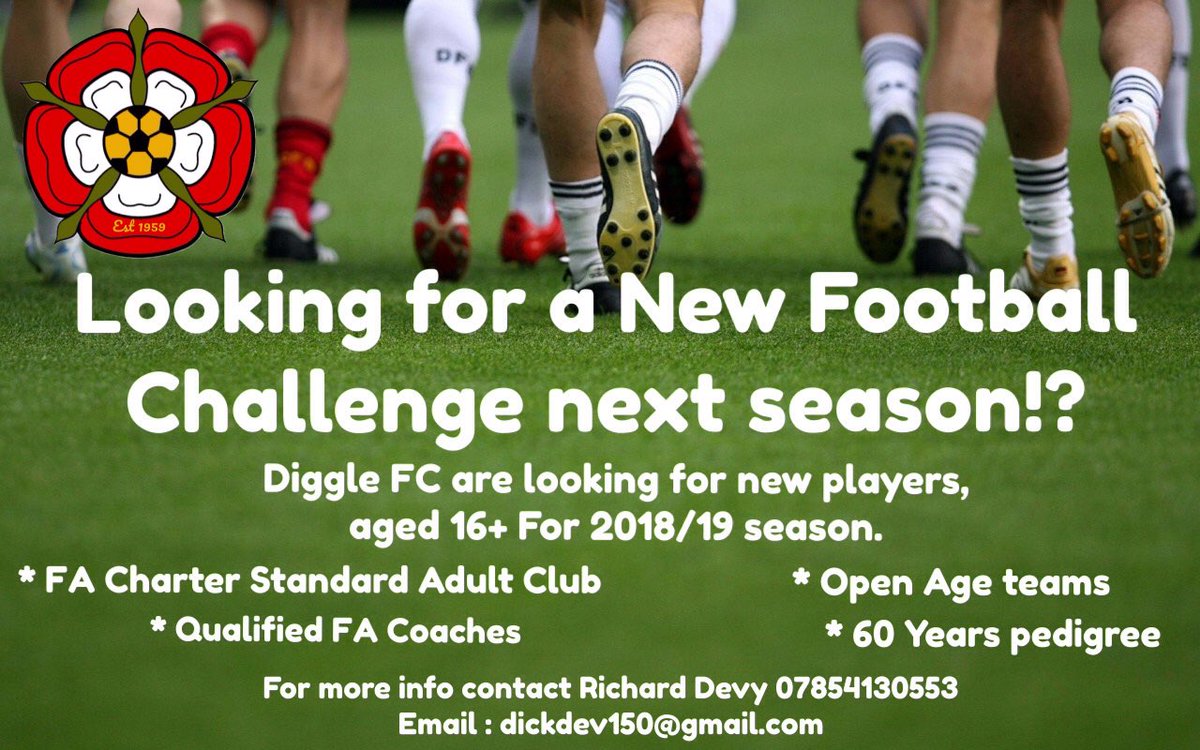 We're already looking ahead &amp; planning for next season. If interested &amp; fancy a new challenge, pls get in touch for more info, ⚽👍🏻