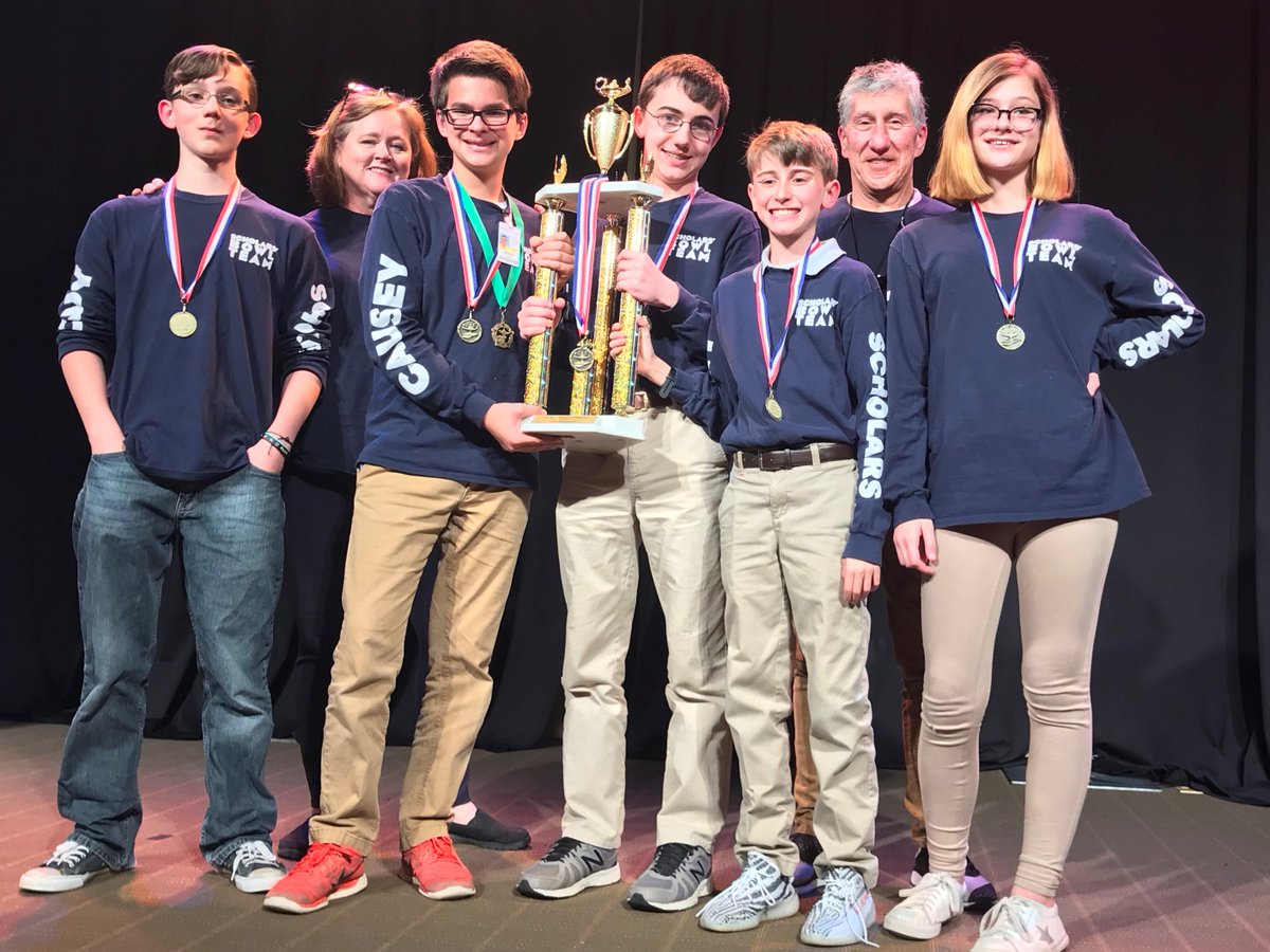 Causey Middle School places 2nd at the Bay Area Scholastic Challenge, after an undefeated regular season &amp; awards for best A &amp; B Teams! Go, Tigers!
<a href="/SuperPeek/">Martha L. Peek</a> <a href="/RenaPhilips/">Rena Havner Philips</a> <a href="/MobilePublicSch/">MobilePublicSchools</a>