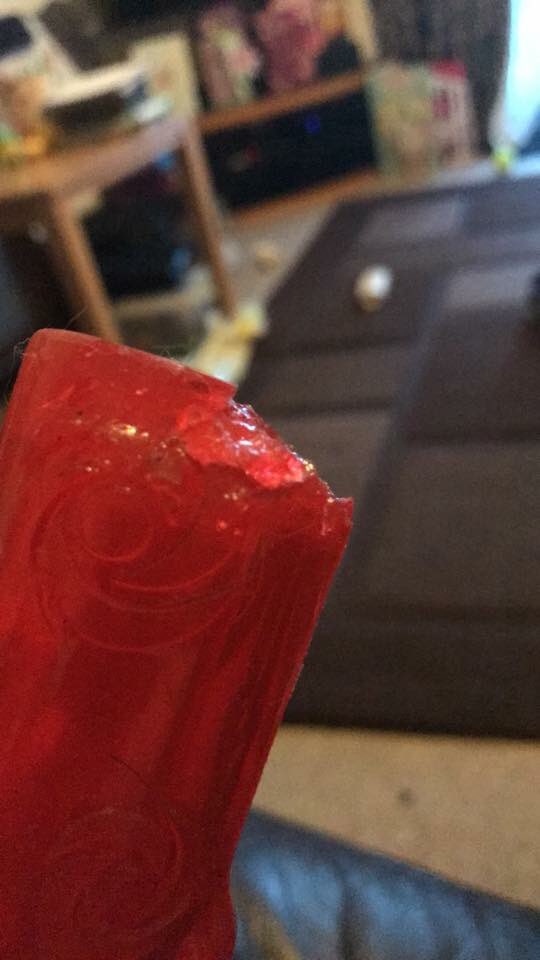 delchich's tweet image. @KongCompany kong stick with squeaker needs a bit of work, this is after 5 minutes #Kong #NotVeryStrong #Disappointed