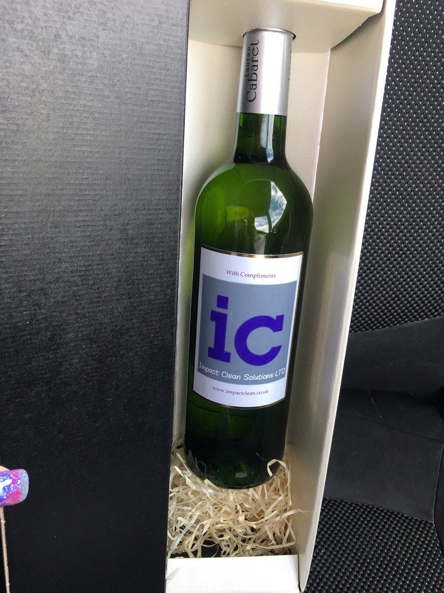 impactclean1's tweet photo. So today our amazing sales team carried out our monthly wine drop to potential new clients. A very successful day was had so well done team!! #contractcleaners #newclients #northwest #wine #impactclean #commercialcleaners https://t.co/tX8DzFiTjB