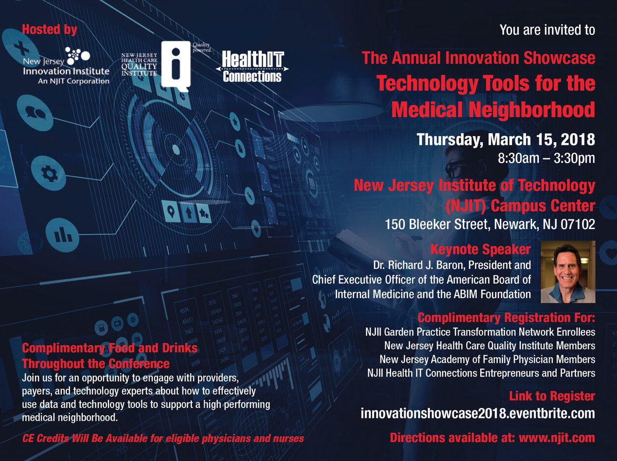 DocDelta will be at The Annual Innovation Showcase: Technology Tools for the Medical Neighborhood at <a href="/NJIT/">NJIT</a> campus in Newark on Thursday. njhcqi.org/event/save-the…