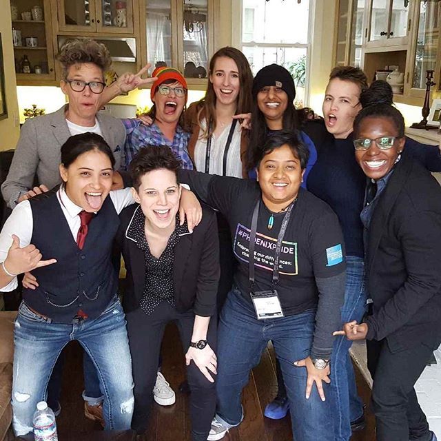 lesbiantech's tweet photo. #throwback to meeting some #dopewomen from the #lwt #phoenix #chapter and everywhere in between. #cheers to #makingnewfriends and #reuniting with others! #lwtsummit #lwtsummitsf18 #wheninsf #🙌 thanks @lepitts @lwtech ( #📷 @designthusiast ) https://t.co/5NIeAyh8Id https://t.co/rL9ivP4tNV