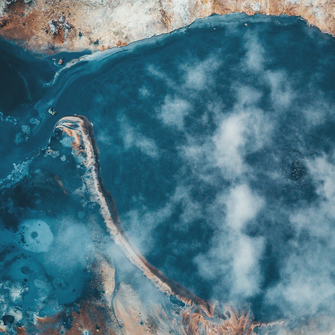 NejauNet's tweet photo. Nature art | #Hverir geothermal pools | #Iceland🇮🇸 #mavicpro #dronas #beautifuliceland #mavic #djimavic #djimavicpro #VisitIsland #skypixel #natgeotravel #iceland @realSkyPixel https://t.co/8RSKKo0pTD