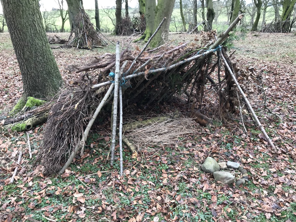 thexplatoon's tweet photo. Great day #shelter building with our class of year 5 students #outdoorlearning #outdoorclassroom #woodlandsurvival #adventure #wonder #lifeskills #pathforlife @SteveHeaneyMC @SCHOOLSNE @BBCTees https://t.co/XcddNoanYV