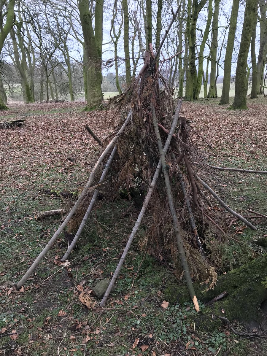 thexplatoon's tweet photo. Great day #shelter building with our class of year 5 students #outdoorlearning #outdoorclassroom #woodlandsurvival #adventure #wonder #lifeskills #pathforlife @SteveHeaneyMC @SCHOOLSNE @BBCTees https://t.co/XcddNoanYV