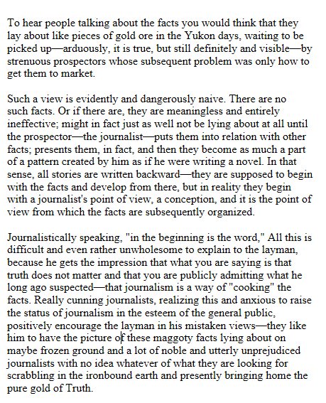 Claud Cockburn on facts, journalism, and the truth bit.ly/2FyIoc5