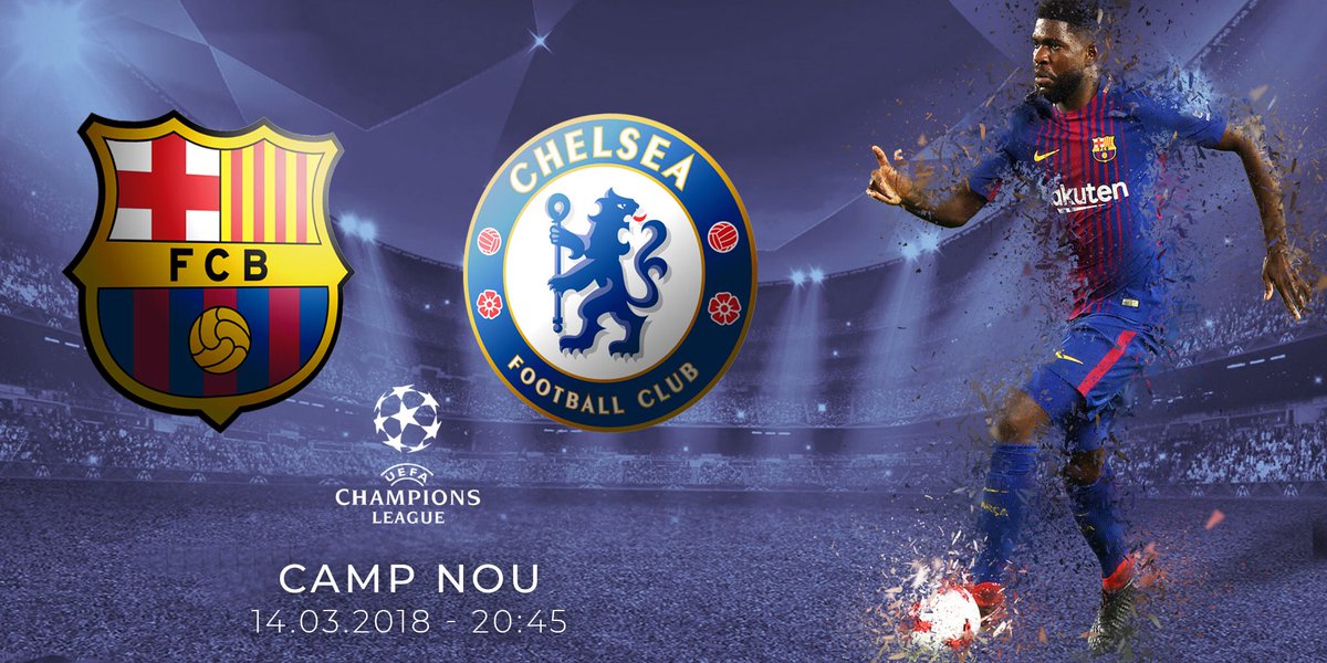 barcelona chelsea 2018
