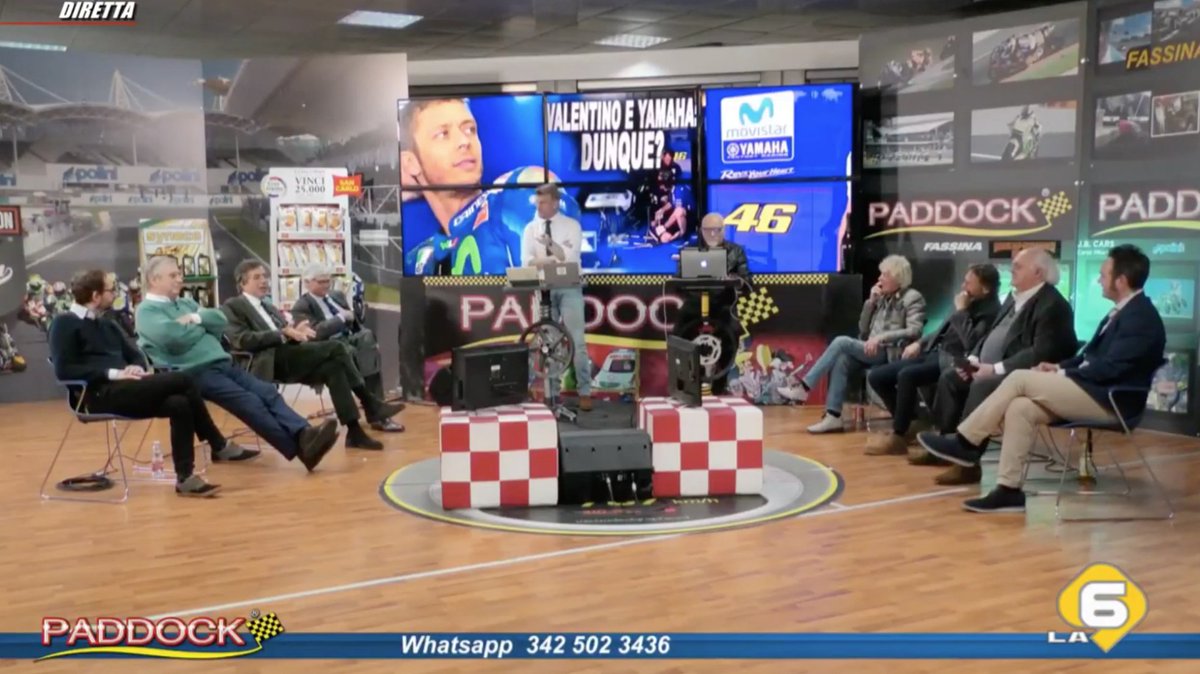 scriviapaddock's tweet photo. Paddock/LA6TV Canale 86 Lombardia/ Canale 616 Piemonte/Canale 839 SKY tutti i martedì sera/Questa sera con noi Virginio Ferrari e il Dott. Costa https://t.co/IjIQ3wsdtO