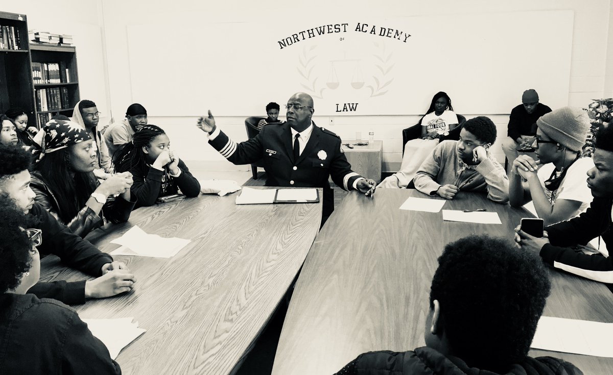 ChiefJohnHayden's tweet photo. Thank you Northwest Academy for having me! https://t.co/dFYkn2HTta