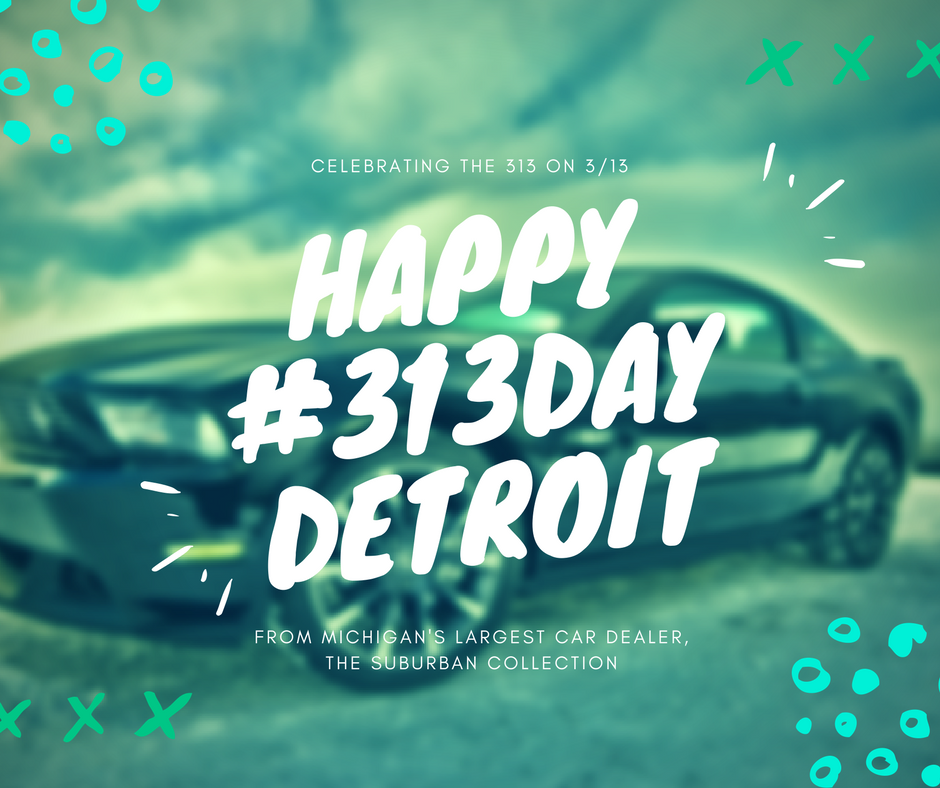 SubCollection's tweet photo. Happy #313Day #Detroit. Celebrating the 313 on 3/13. #ComebackCity You deserve to be celebrated, Detroit! https://t.co/mm9bntvEhP