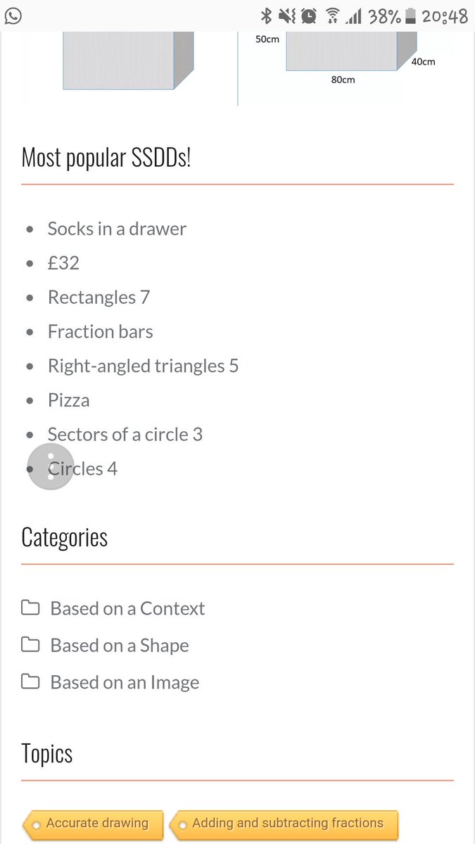CarlyU19's tweet photo. Secretly chuffed to see that my SSDD question is the most popular on the website! @mrbartonmaths also loving all of the questions on here too, great concept 👏 #ssdd #maths #problemsolving https://t.co/cb6nojuDmF
