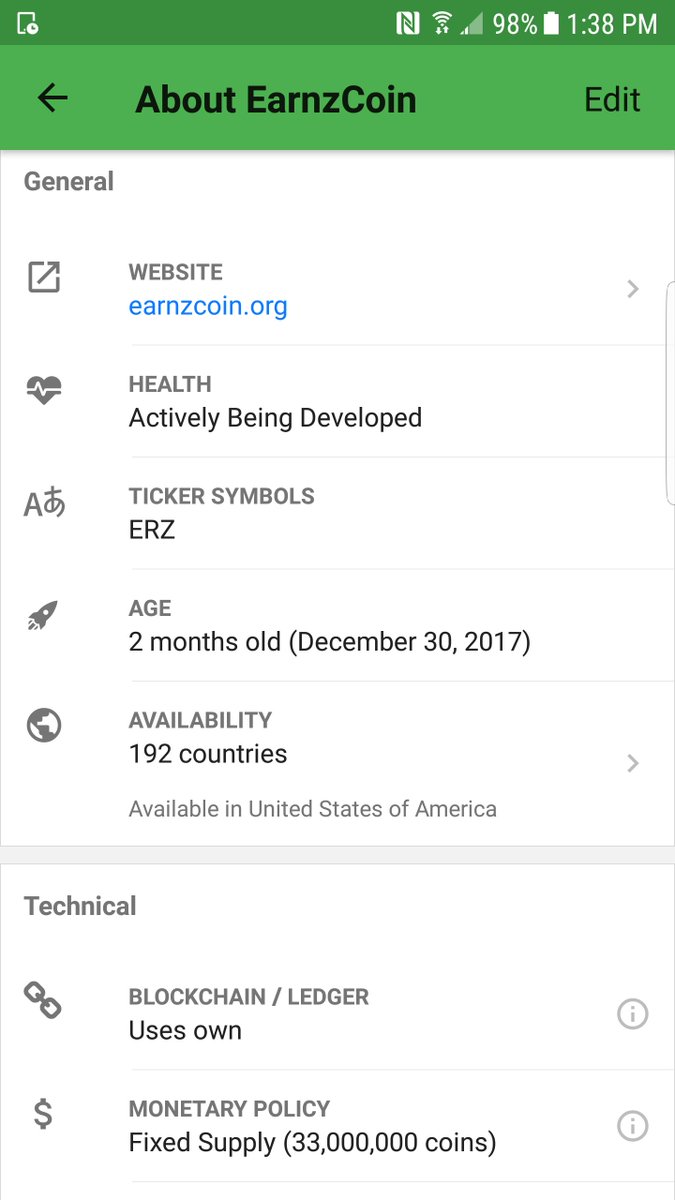 CheddurTeam's tweet photo. We added @EarnzCoin $ERZ to the @CheddurApp! #EarnzCoin is a multifaceted #cryptocurrency that is X-11 based with a PoW/PoS consensus! Use the #Cheddur app to learn about the project, keep an eye on the price, review it, and accept #ERZ donations! https://t.co/ffTdoN3E6n