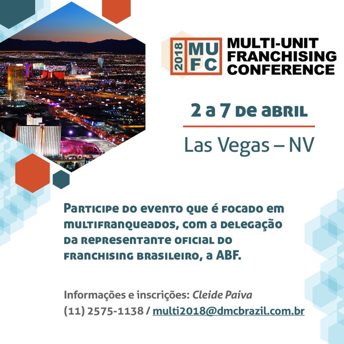 abfoficial's tweet image. Participe, com a delegação da ABF, do Multi-Unit Franchising Conference, um evento focado em multifranqueados. Confira a programação e inscreva-se em: multiunitabf.com.br
#multiunitfranchisingconference #delegaçaoabf #multifranqueados #franquias