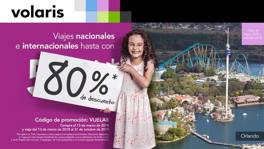 Amigos <a href="/viajaVolaris/">Volaris</a> está de aniversario y tiene una MEGA promo para irnos de viaje. 🙌🏻 #TúPonesLasPromos así que corre a volaris.com