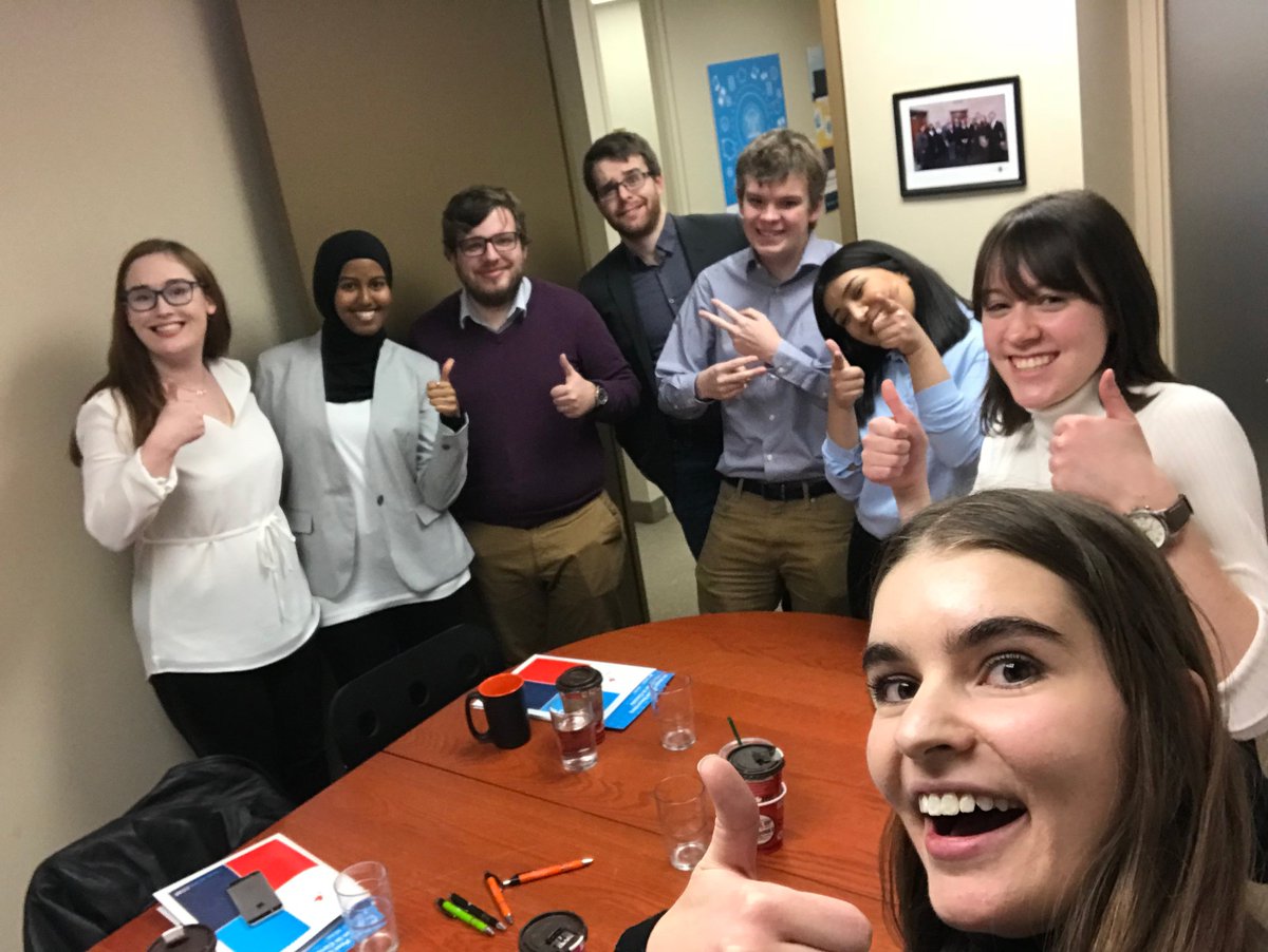 CASAACAE's tweet photo. Thanks @Carleton_U students for dropping by our office to talk about how to develop solid public policy! We're always happy to to offer an experiential learning opportunity &amp; hope you enjoyed it as much as we did. @KroegerPoliC @kimiyaottawa #KPC2018 https://t.co/9INBOw4oIC