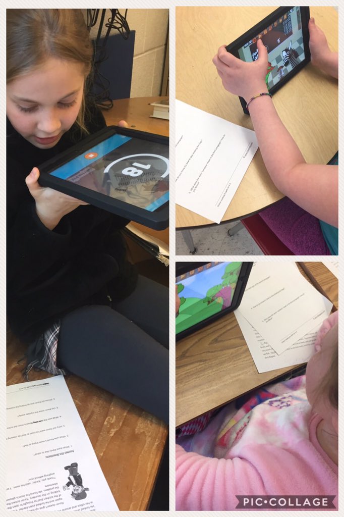 HeyFelecia's tweet photo. Reading stations with iPads. #funin3rdgrade @CESPPS @jennthomas75 @PortsVASchools https://t.co/5M6Z7HfYdO