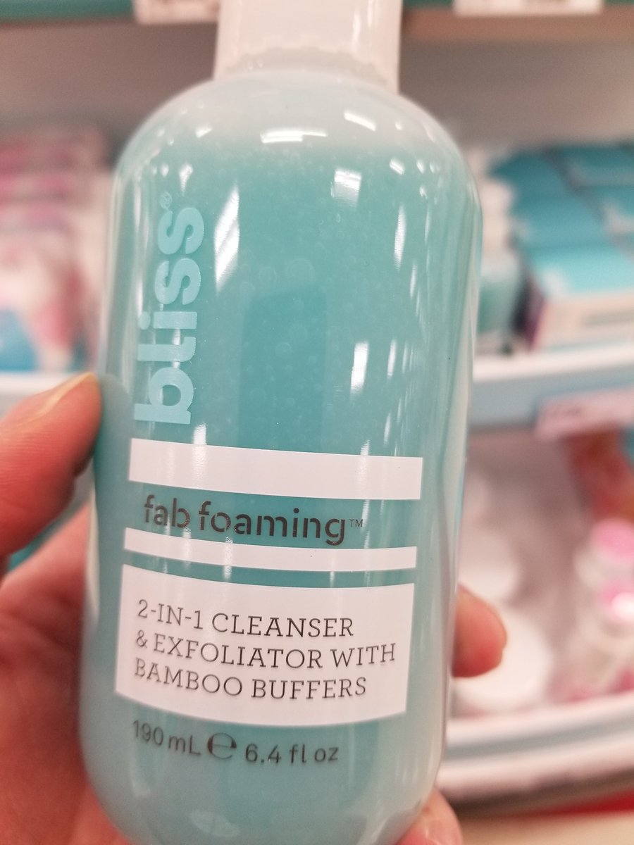 nellieyy00's tweet photo. Introducing Bliss, new at Target! Cruelty free, paraben and phthalates free! Cannot wait to try it out! https://t.co/VCFKmDYGBk