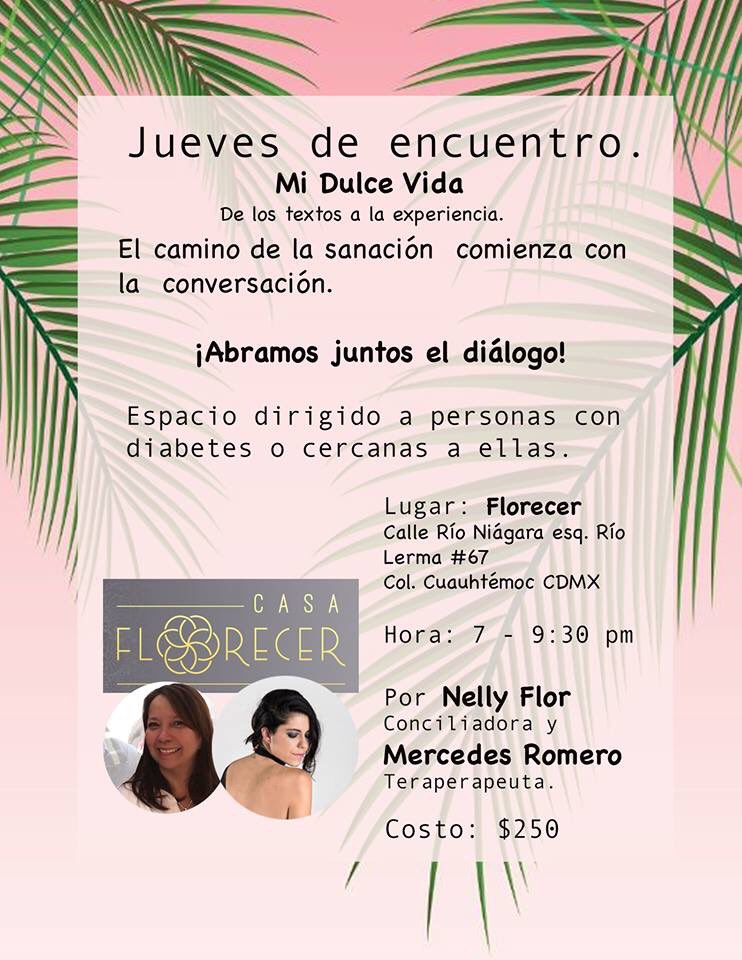 nellyflordotcom's tweet photo. De los textos a la experiencia. Comencemos a hablar de "Nuestra Dulce Vida". 
10% de descuento a quienes reserven su lugar antes del lunes 19 de marzo (inbox) https://t.co/pa0L2HooMV
