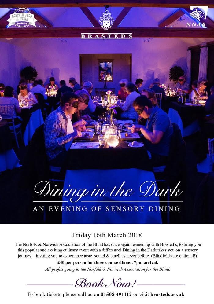 ProudlyNorfolk's tweet photo. RT @Brasteds: Amazing experience for an incredible cause! We have the last few tables available, call 01508 491112 #Norwich #Norfolk #nnab #charity #charitysupport #sensory https://t.co/NBjT6N5tMB