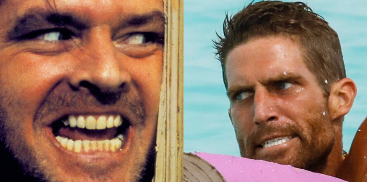 brendanshapiro1's tweet photo. After seeing a photo of me at this week’s #Survivor reward challenge, my wife made the following comparison. Should I be flattered? https://t.co/ZwEsogNZwT