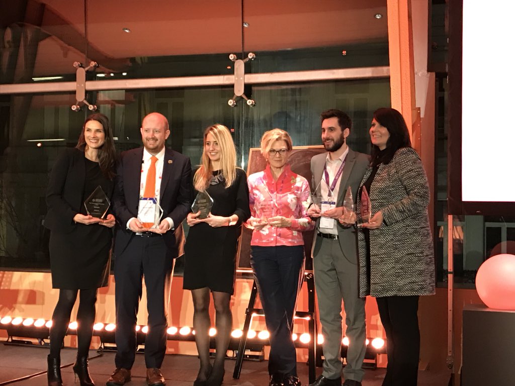 uicc's tweet photo. We’re very proud to be awarded for Best Website &amp; Integration at #AssnAwards. A big #ThankYou to our implementation partners @Agence_Inovae &amp; @motherbird! https://t.co/RQA8suIg3X