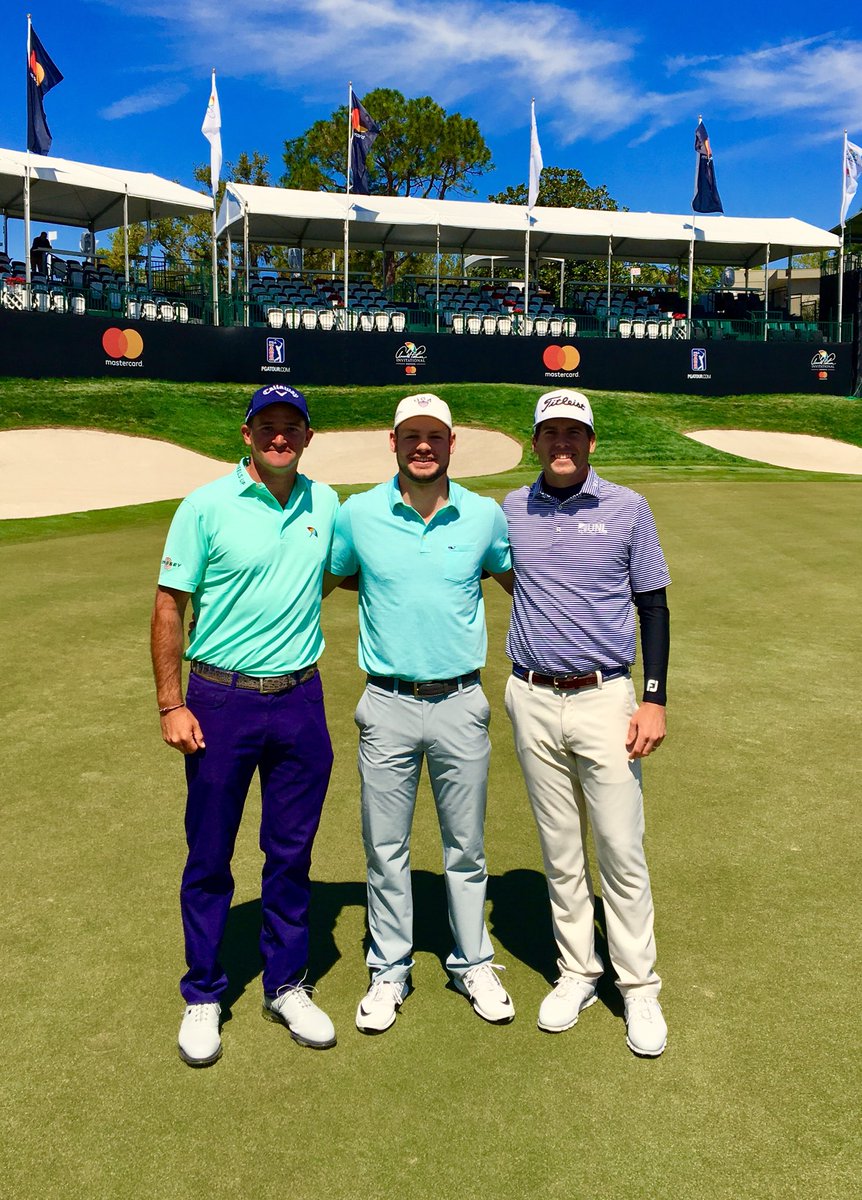 Past and present <a href="/ClemsonMGolf/">Clemson Men's Golf</a> practice round today <a href="/APinv/">apinv</a> #BayHill