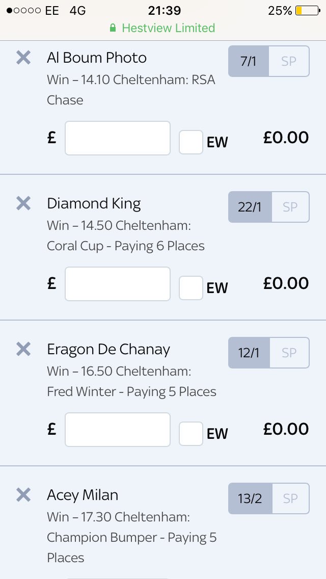 comeracingtips's tweet image. Lucky 15 for Cheltenham day 2 17939/1 !!