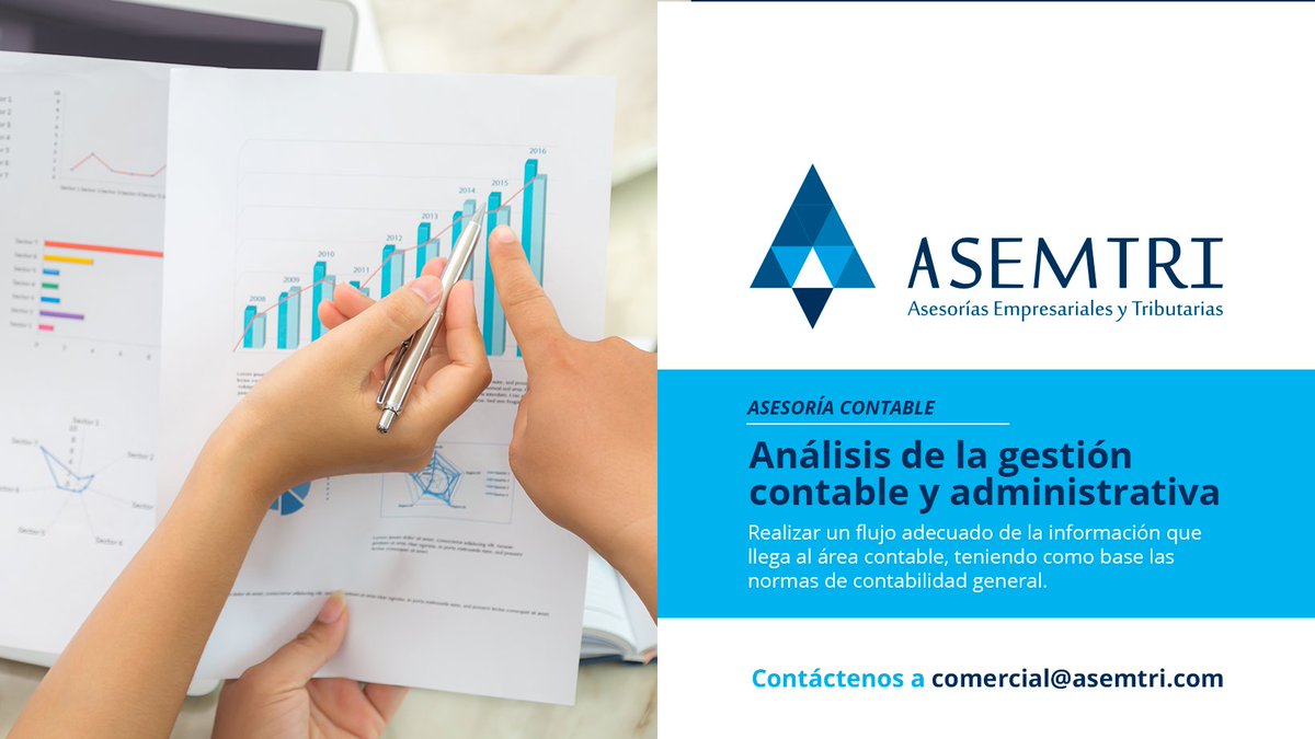 asemtri's tweet photo. ASESORÍA CONTABLE. Análisis de la gestión contable y administrativa. Realizar un flujo adecuado de la información que llega al área contable, teniendo como base las normas de contabilidad general. https://t.co/xZfSt5UEoN #ServiciosDeContabilidadParaPyMes #EmpresasDeContadores https://t.co/f5zcP7jgoi