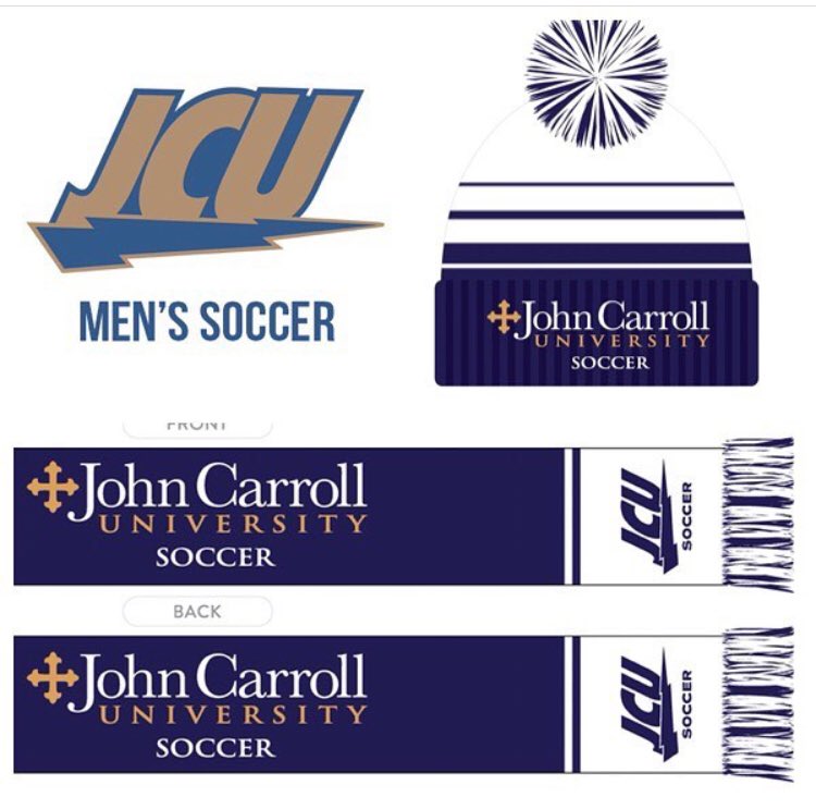 jcumenssoccer's tweet image. In celebration of the 1st day of Spring practices we are giving away a JCU Soccer SCARF AND HAT!  You must LIKE and RETWEET this tweet as well as follow this account!  Winner will be randomly selected and announced Thursday at 6 PM! ⚡️⚽️☃️ #StreakNation