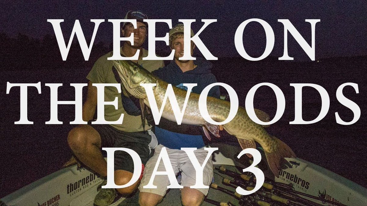 MuskyChasers's tweet photo. This series just might be what gets you through to musky season! "A Week on the Woods - An epic journey of 7 days spent on Lake of The Woods chasing the elusive Musky!" https://t.co/rdfHlv4Ehs
#muskyfishing #videoseries #awotw #LOTW #muskychasers https://t.co/Y292FsJn2F