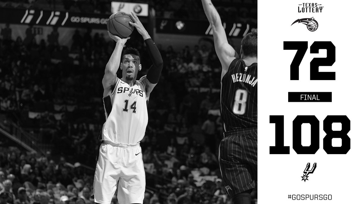 A win to start this home stand #GoSpursGo https://t.co/dpokhYNJbf