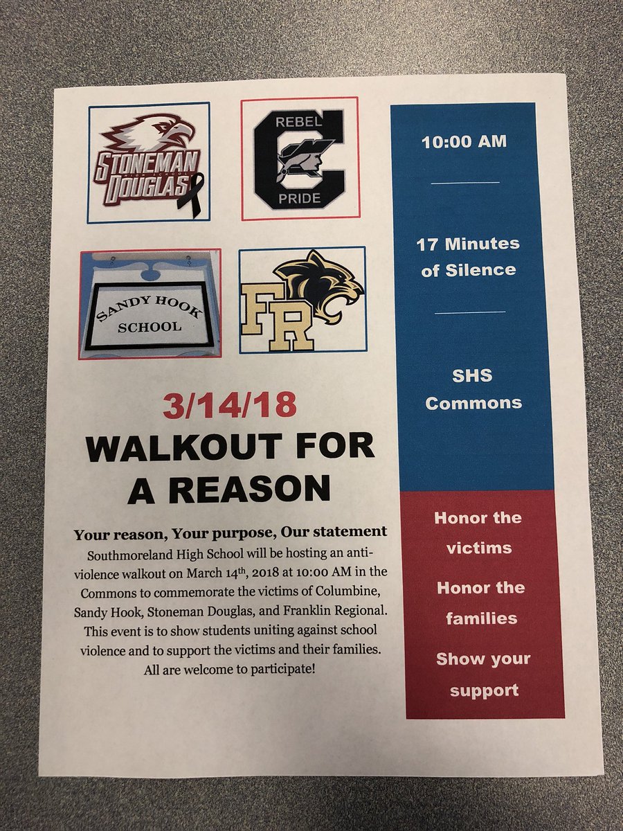 See you tomorrow at 10 in the commons!