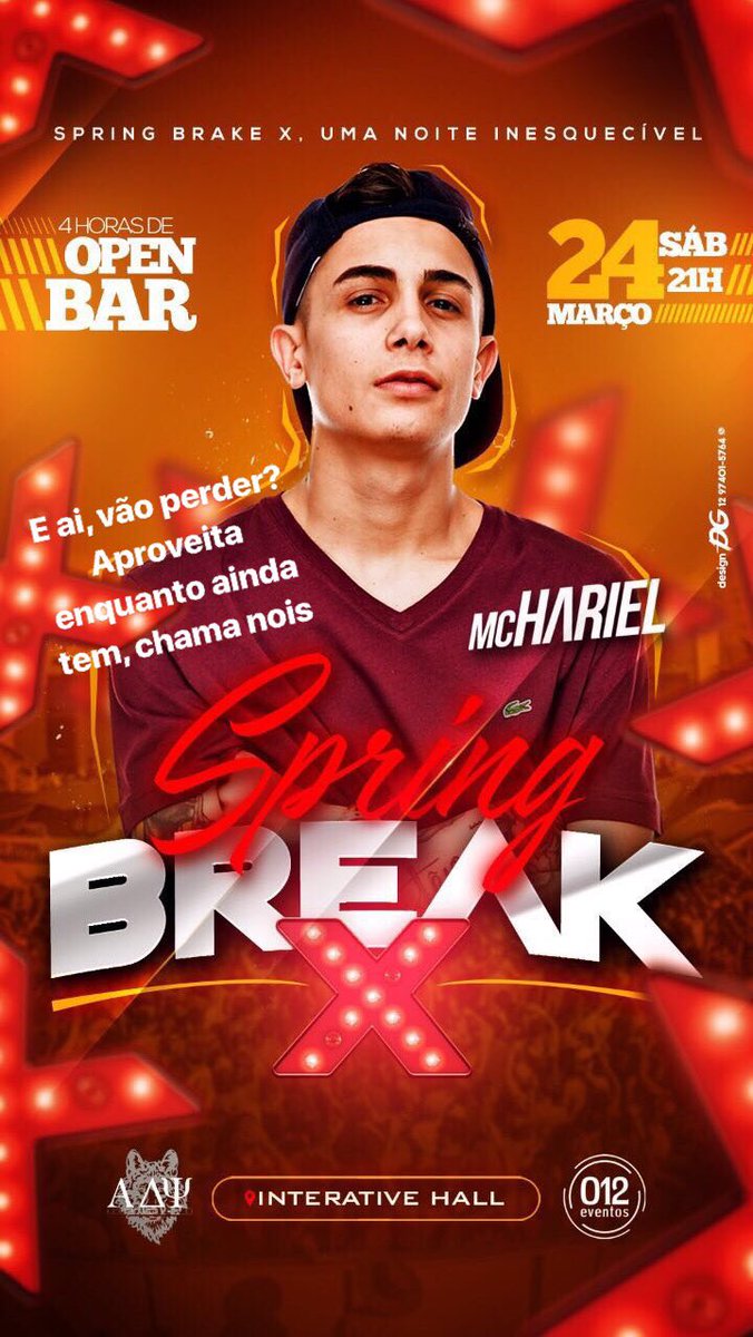 DjArena_'s tweet photo. Spring Break X (SBX) - Uma Noite Inesquecível !!
Não vai querer ficar de fora né? Compre seu convite agora com a gente!!
(12) 99727-6030 - Oliveira
(12) 99620-6592 - Motzkus
(12) 98145-7724 - Furlan
(12) 98164-7667 - Arena
https://t.co/AelPcLLBMA
#SpringBreakX #SBX #OpenBar https://t.co/jnKnXVUN1R