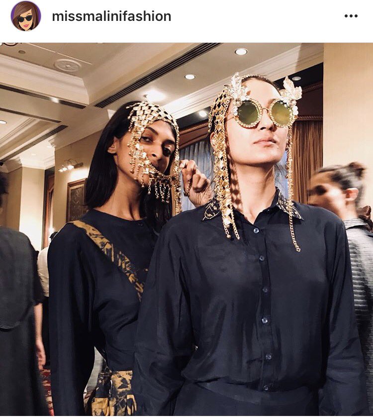 eshaamiinlabel's tweet photo. @eshaamiin @eshaamiinlabel #fashionweek #AIFWAW18 #delhi #fittings https://t.co/Z7LJKiRbWf